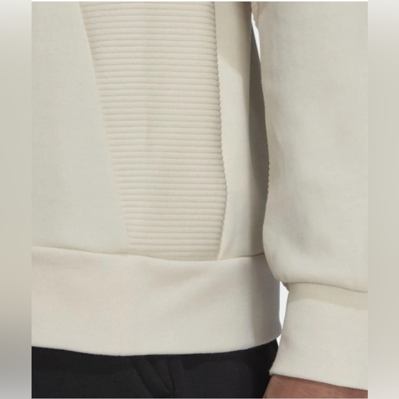 NWT! Adidas Designed for Gameday Hoodie Men Size M HN0408 Wonder White - Picture 5 of 16